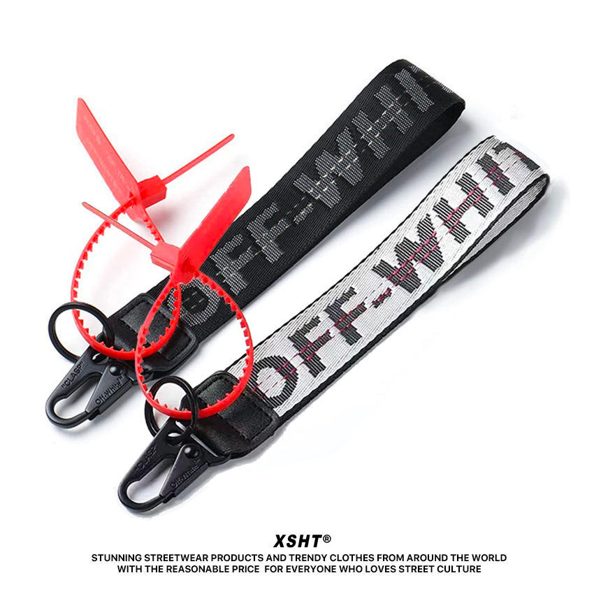 🔥พร้อมส่ง🔥 พวงกุญแจ Off-White สีขาว สีดำ by XSHT