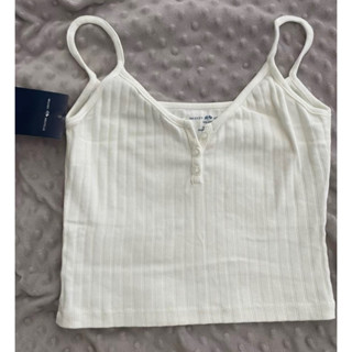 (พร้อมส่ง 1 Ready to ship) Brandy Melville Lorene Ribbed Tank