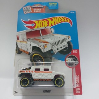 รถเหล็ก Hotwheels HUMVER SCAN RACE (ib40)