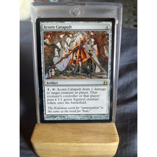 การ์ด MTG Acorn Catapult Artifact Magic the Gathering EDH รุ่น CMD สภาพ Ex-Nm