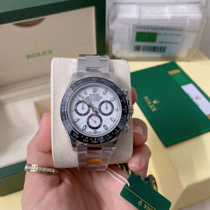 RL นาฬิกาข้อมือ  Daytona ETA 7750 นาฬิกางาน Swiss Noob Factory