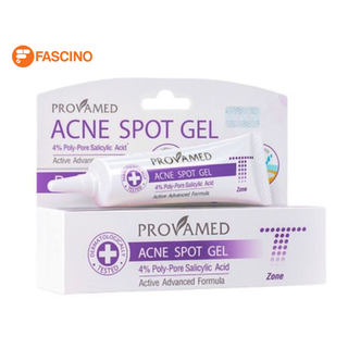 Provamed Rapid Clear Acne Spot Gel เจลแต้มสิว ช่วยยับยั้งเชื้อแบคทีเรีย ควบคุมความมัน (10g.)