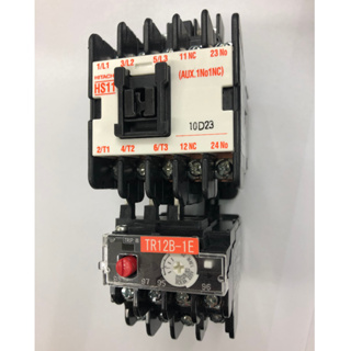 HITACHI HS11-T MAGNETIC CONTACTOR + OVERLOAD RELAY แมคเนติก สวิทช์ พร้อมโอเวอร์โหลดรีเลย์ ฮิตาชิ