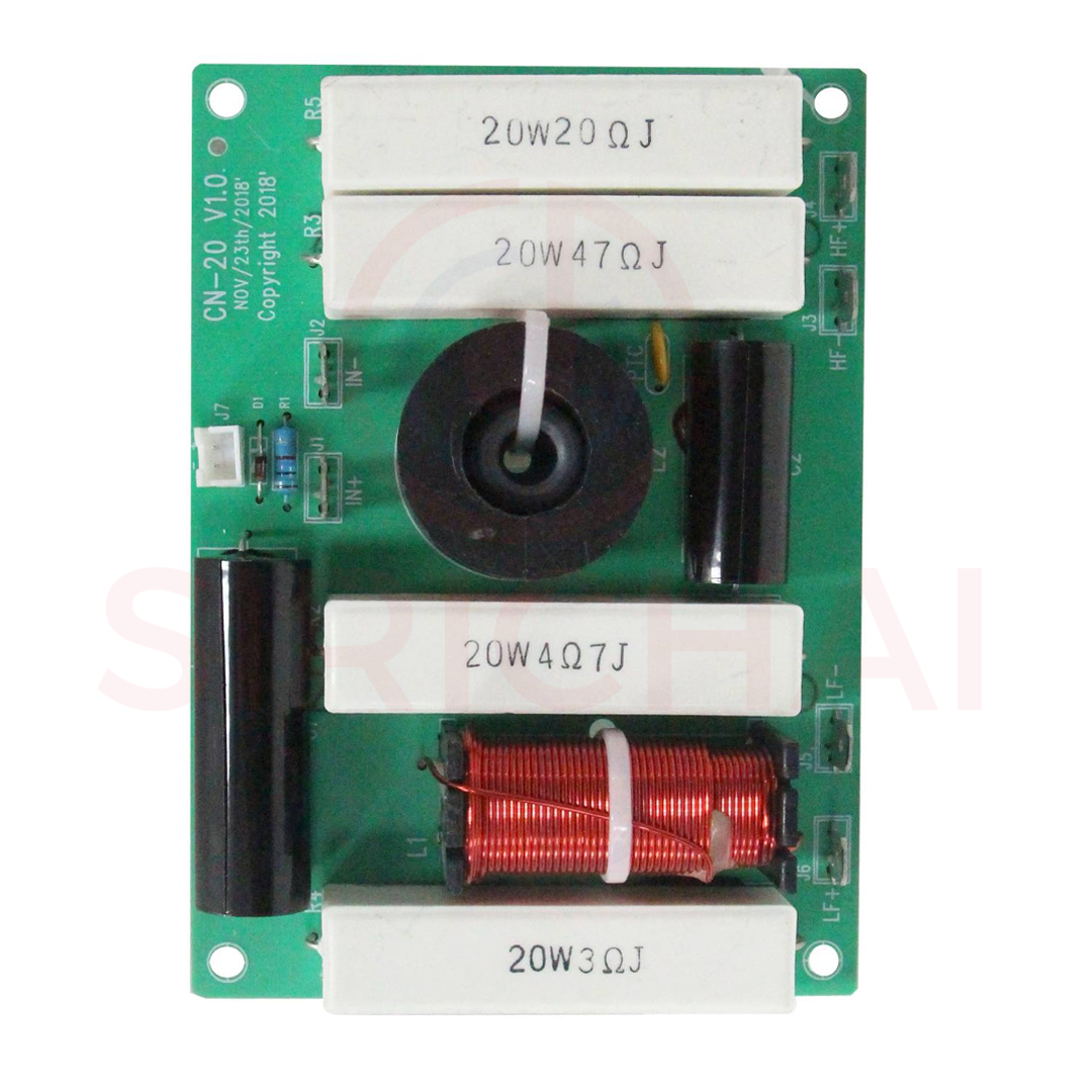 เน็ตเวิร์คลำโพง NPE รุ่น CN20 แผงตัดเสียง2ทาง รุ่น CN-20 NPE 2Way Crossover Network PCB