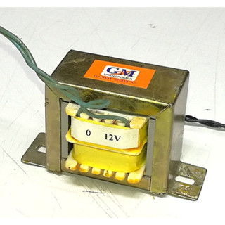 หม้อแปลง AC220V-AC12V/0.5A#TRANSFORMER#แปลง 220VAC เป็น 12VAC (0.5 Amp)