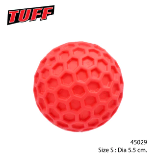 TUFF Bouncy Football Dog Toy ของเล่นสุนัข ของเล่นลูกบอลยาง บีบมีเสียง สำหรับสุนัข Size S / Size M