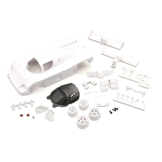 KYOSHO SAUBER MercedesC9 White body set(w/Wheel MZN193