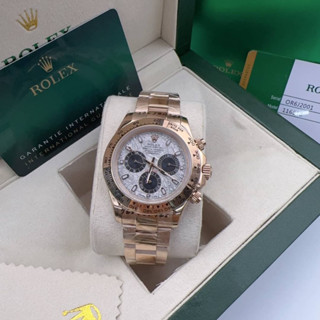 นาฬิกาข้อมือ Ro lex daytona Size 40mm ระบบ ออโต้