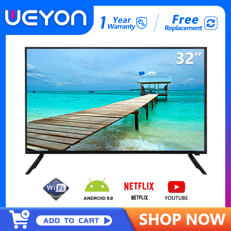 WEYON สมาร์ททีวี 32 นิ้ว LED smart TV HD Ready โทรทัศน์ รุ่น J-32Bทีวีจอแบน