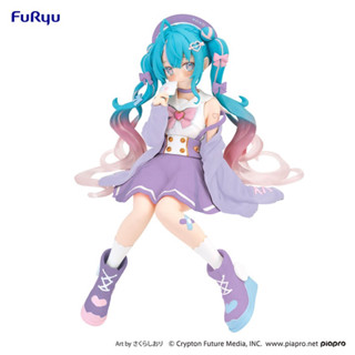 Hatsune Miku Noodle stopper Figure Love Sailor Suit Purple ver. Furyu