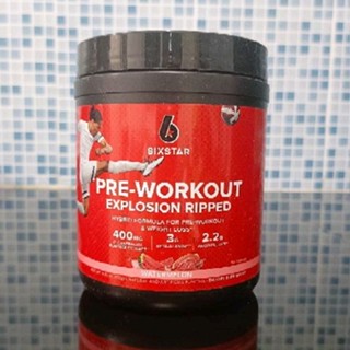 Muscletech​ Sixstar pre-workout explosion ripped(30servings)