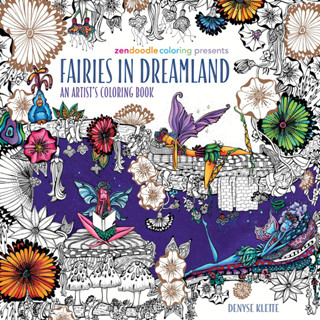 Zendoodle Coloring นำเสนอนางฟ้าในโลกแห่งความฝัน: สมุดระบายสีของศิลปิน