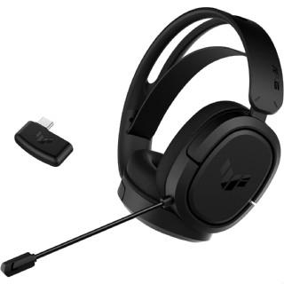 หูฟังเกมมิ่งไร้สาย ASUS TUF Gaming H1 Wireless headset features a 2.4 GHz connection, 7.1 surround sound