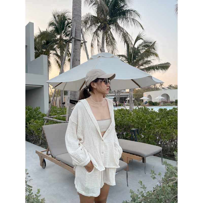 Uranus Shirt ยูเรนัส เชิ้ตแขนพองผ้าสาลู