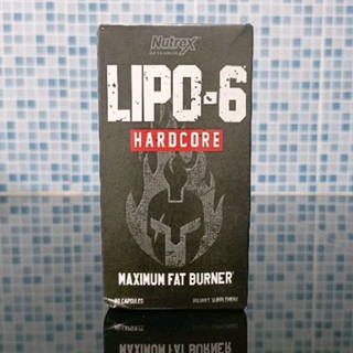 Nutrex LIPO-6 HARDCORE maximum fat burner(60capsules)