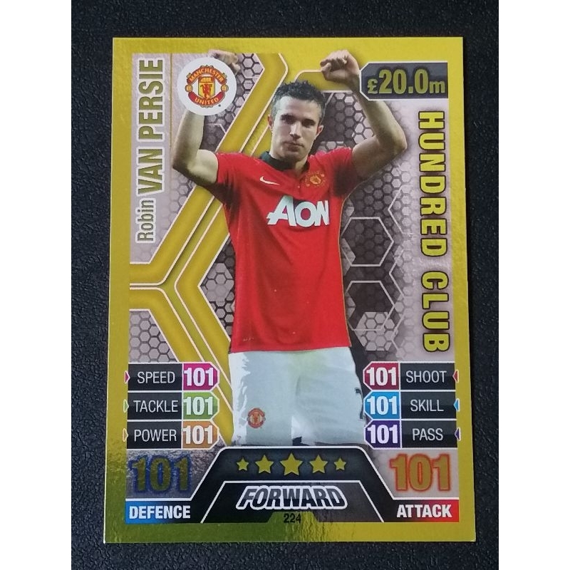 การ์ดฟุตบอล FOIL CARD MATCH ATTAX 2013/14 SOCCER CARDS