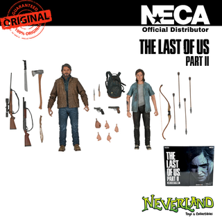 (NECA) The Last of Us 2 Ultimate "Joel &amp; Ellie" 2-Pack 7" Scale Action Figure