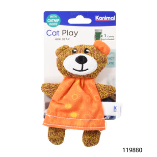 Kanimal Cat Toy ของเล่นแมว ของเล่นตุ๊กตา ยัดไส้ Catnip กัญชาแมว สำหรับแมวทุกสายพันธุ์ ขนาด 7.5x13.5 ซม.