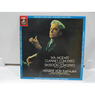 1LP Vinyl Records แผ่นเสียงไวนิล WA. MOZART CLARINET CONCERTO  (J10B223)