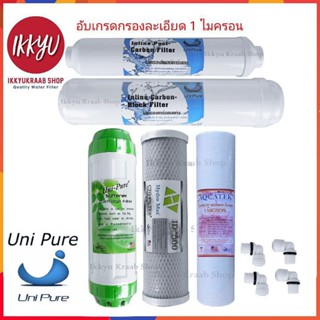 ชุดไส้กรองน้ำดื่ม Uni pure 5 ขั้นตอน  pp aquatek 1 Micron