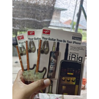 iRig AmpliTube Effect Guitar อุปกรณ์เพิ่มเอฟเฟคเสียงต่อกีต้าร์ กับ iphone (Black)