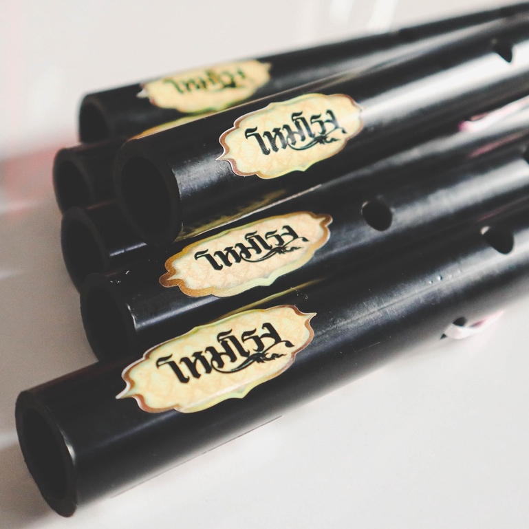 [รุ่นขายดี- ] ขลุ่ยโหมโรง คีย์ไทย คีย์สากล C / Bb ลิ้นขลุ่ยทำจากไม้สัก สีดำเงา ขลุ่ย ขลุ่ยคีย์ไทย – ส่งด่วน ราคา ถูกที่สุด ดีลบีเคเค แกลเลอรีภาพที่ 6