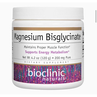 Bioclinic Naturals - Magnesium Bisglycinate · 200 mg 4.2 oz. Powder