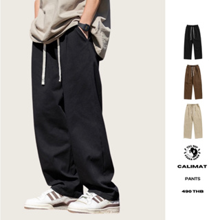THEBOY-CALIMAT PANTS กางเกงขายาวทรงกระบอกใหญ่