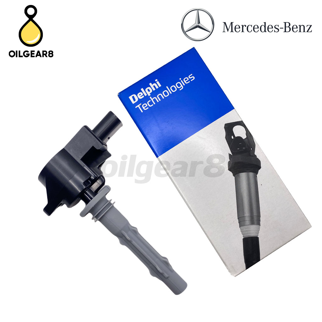 BENZ คอยล์จุดระเบิด เครื่อง M272 รุ่น W203 W204 W211 W212 W221 W219 ยี่ห้อ Delphi GN10235-12B1 เบอร์