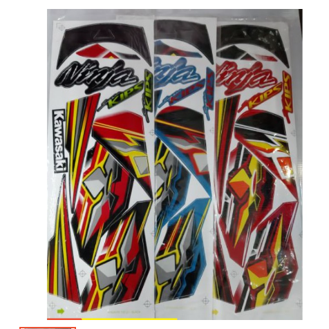 KAWASAKI แถบตกแต่งคาวาซากินินจา KRR ZX150 rr 2008/2014 มาเลเซีย