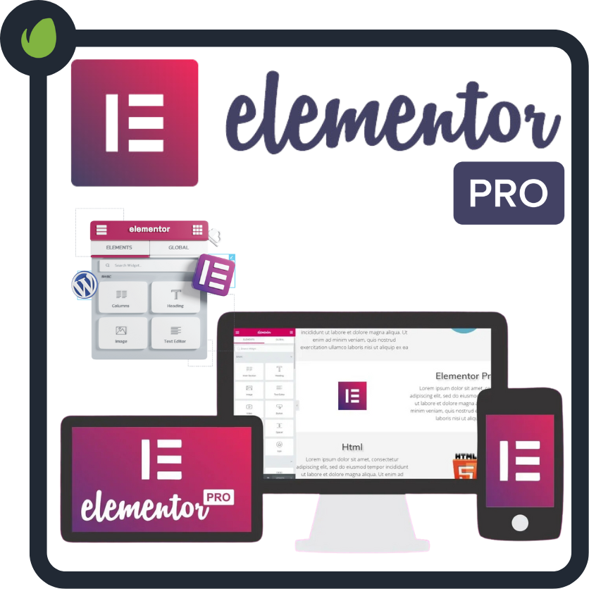 Elementor Pro New version  WordPress Page Builder Plugin