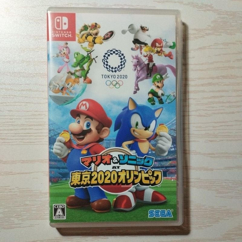 Nintendo switch MARIO &amp; SONIC AT THE OLYMPIC GAMES TOKYO 2020 ตลับแท้ มือสอง