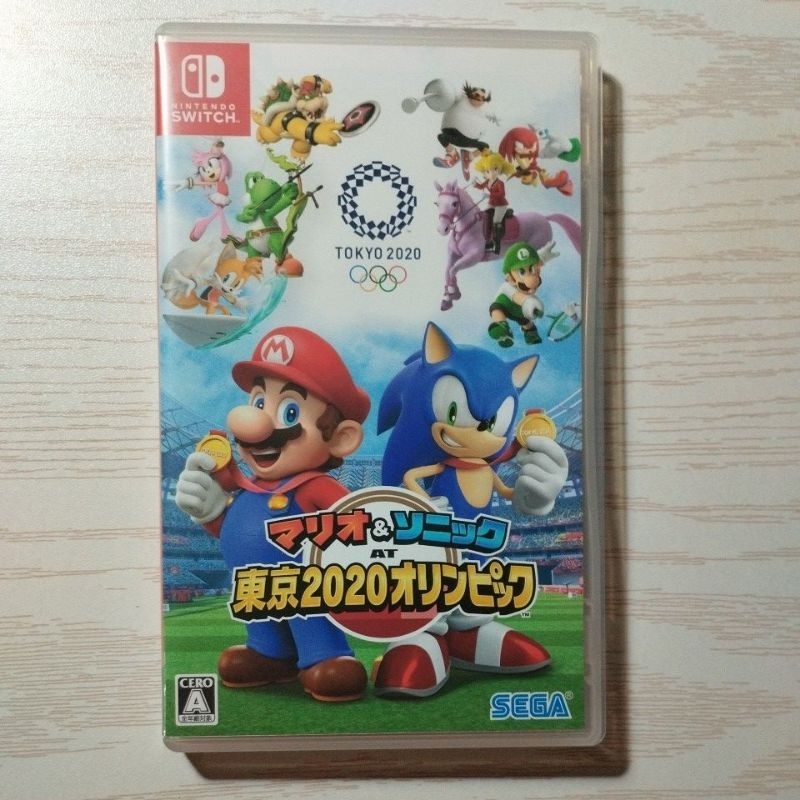 Nintendo switch MARIO & SONIC AT THE OLYMPIC GAMES TOKYO 2020 ตลับแท้ มือสอง