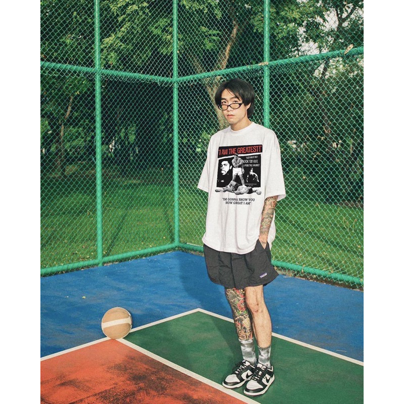 COSMICBKK เสื้อยืดลาย MUHAMMAD ALI