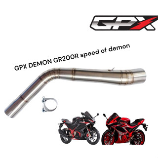 สลิปออน DEMON GR200R สำหรับสวมปลายท่อเเต่งขนาดคอสวม 2 นิ้ว 51mm