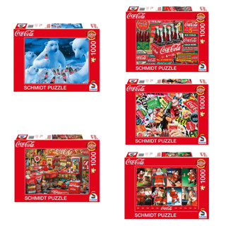 [สินค้าพรีออเดอร์] Schmidt Coca Cola jigsaw puzzle จิ๊กซอว์นำเข้า 1000 ชิ้น