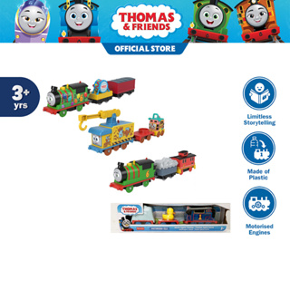 Thomas &amp; Friends TrackMaster Greatest Moments Engine Assortment - โทมัส แทร็คมาสเตอร์หัวรถไฟตกแต่งใช้ถ่าน (HFX97 (963B)