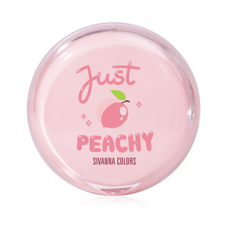 SIVANNA COLORS JUST PEACHY MATTE VELVET LOOSE POWDER : HF197 | แป้งฝุ่น