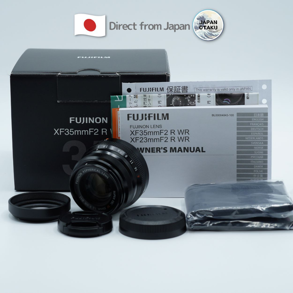 [ใช้ในญี่ปุ่น] Fujifilm Fujinon Xf35Mm F2 R Wr Af / Mf เลนส์กล้อง ปล่อยในญี่ปุ่น 2015
