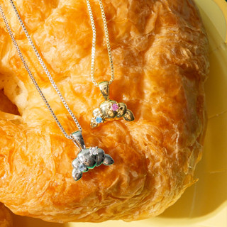 Lapaire l Croissant collection [ Necklace + earring ]