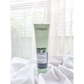 🇺🇲 LOreal Pure Clay Cleanser มูสโคลนทำความสะอาดผิวหน้า ที่ช่วยดีท็อกซ์