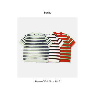 Boyis - เสื้อยืด Textured knit tee (VOL.2)