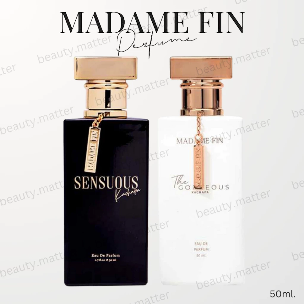 พร้อมส่ง/ของแท้💯มาดามฟิน SENSUOUS/GORGEOUS Kachapa มดดำ Madame Fin น้ำหอมมดดำ 50 ml.