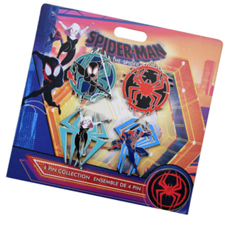 [ส่งตรงจากญี่ปุ่น] ชุดเข็มกลัด ลาย Disney Marvel Miles Morales Spider-Gwen Spider-Man 2099 Pin สไตล์ญี่ปุ่น