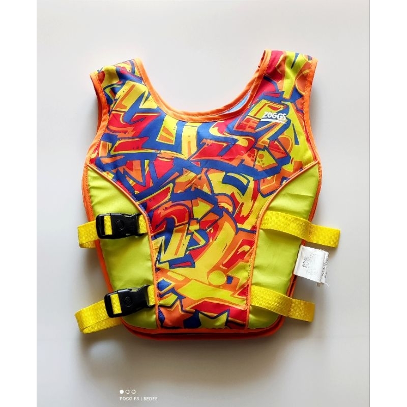 Zoggs Swim Vest เสื้อชูชีพ ชูชีพว่ายน้ำสำหรับเด็ก เสื้อพยุงตัวว่ายน้ำ 25-50 กิโล มือสองสภาพดี