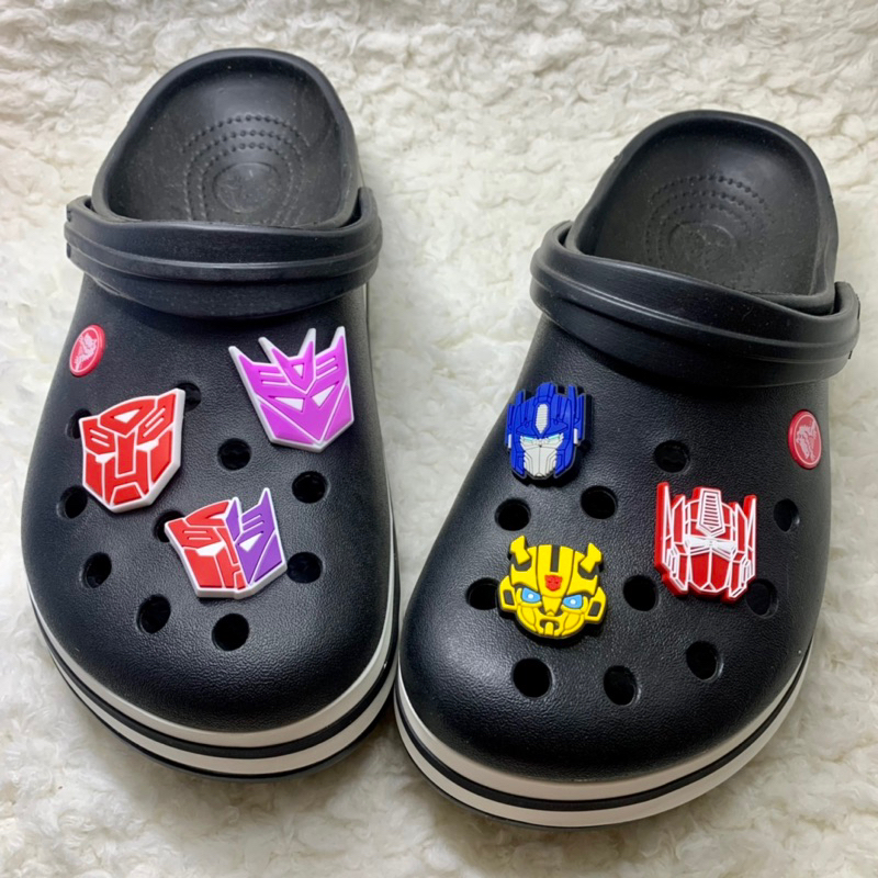 JB Hero 👠🌈✨🤖 ตัวติดรองเท้ามีรู ฮีโร่ “ ทรานฟอร์เมอร์ “ 👠🌈shoe Charm hero “ Tranformer “ งานคุณภาพ งานดี สวยคมชัด