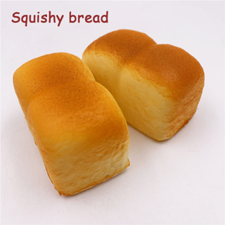 April 6.5CM ขนาดเล็ก ขนมปังสร้างสรรค์ ของเล่นบีบอัด สกุชชี่ Squishy Bread คลายเครียด