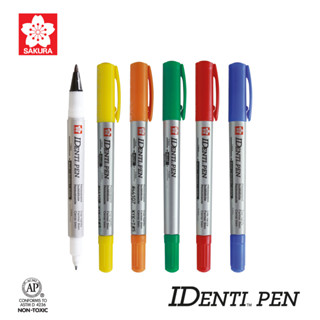 ปากกาเคมี IDENTI PEN 2 หัว SAKURA