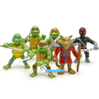 Teenage Mutant Ninja Turtles โมเดล นินจาเต่า แพค 6 ตัว เหมาะแก่การสะสมมากน่าเล่น