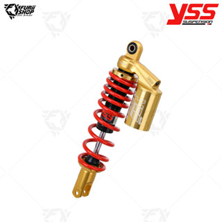 โช๊คหลังแต่ง YSS G-SERIES Gold Edition Smooth (OC302-340T-05-853M) : for Honda Click 160 22